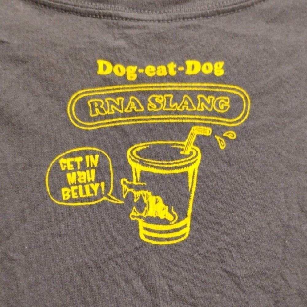 RARE! Beat Feet Dog Eat Dog RNA Slang The Alternative Syndrome Vintage Tee (X5) - Picture 7 of 11